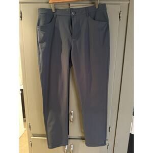 Vouri Men’s Pants 36 Charcoal Gray Performance Pants Stretch